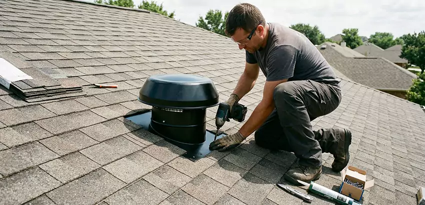 Roof Vent Fan Installation in Norwalk